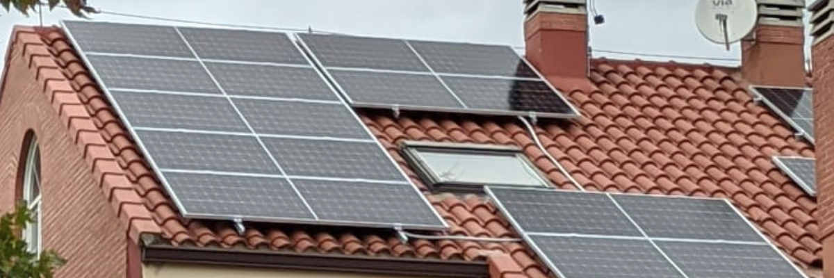 Placas Fotovoltaicas en vivienda unifamiliar
